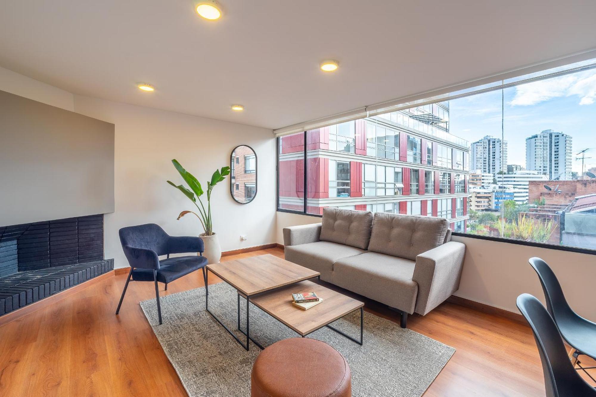 Penthouse Chicala Colombian Experience In Parque Virrey Apartment Bogota Exterior photo
