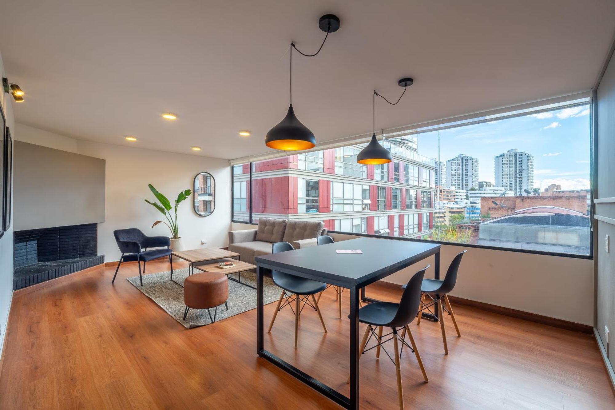 Penthouse Chicala Colombian Experience In Parque Virrey Apartment Bogota Exterior photo