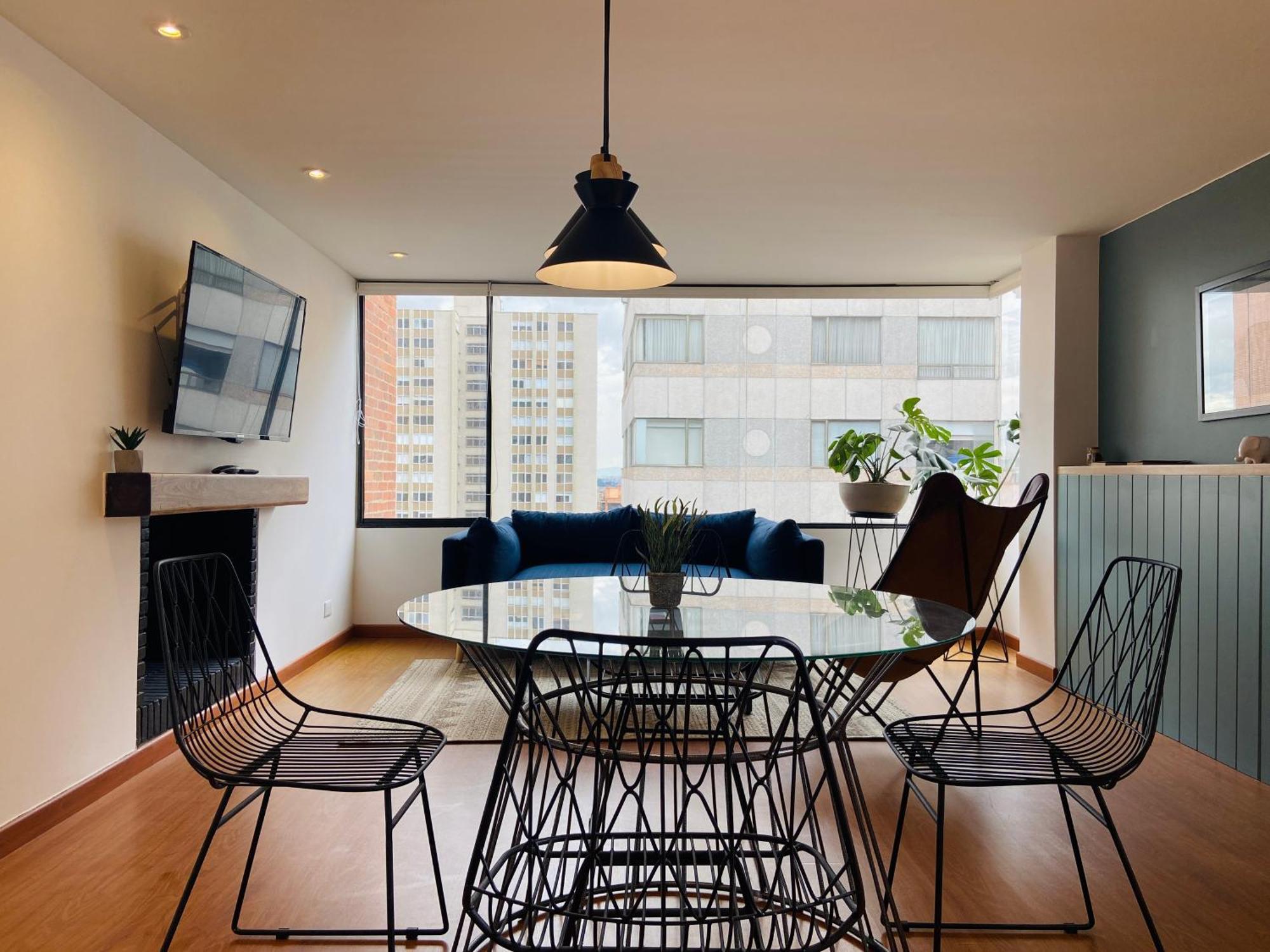 Penthouse Chicala Colombian Experience In Parque Virrey Apartment Bogota Exterior photo