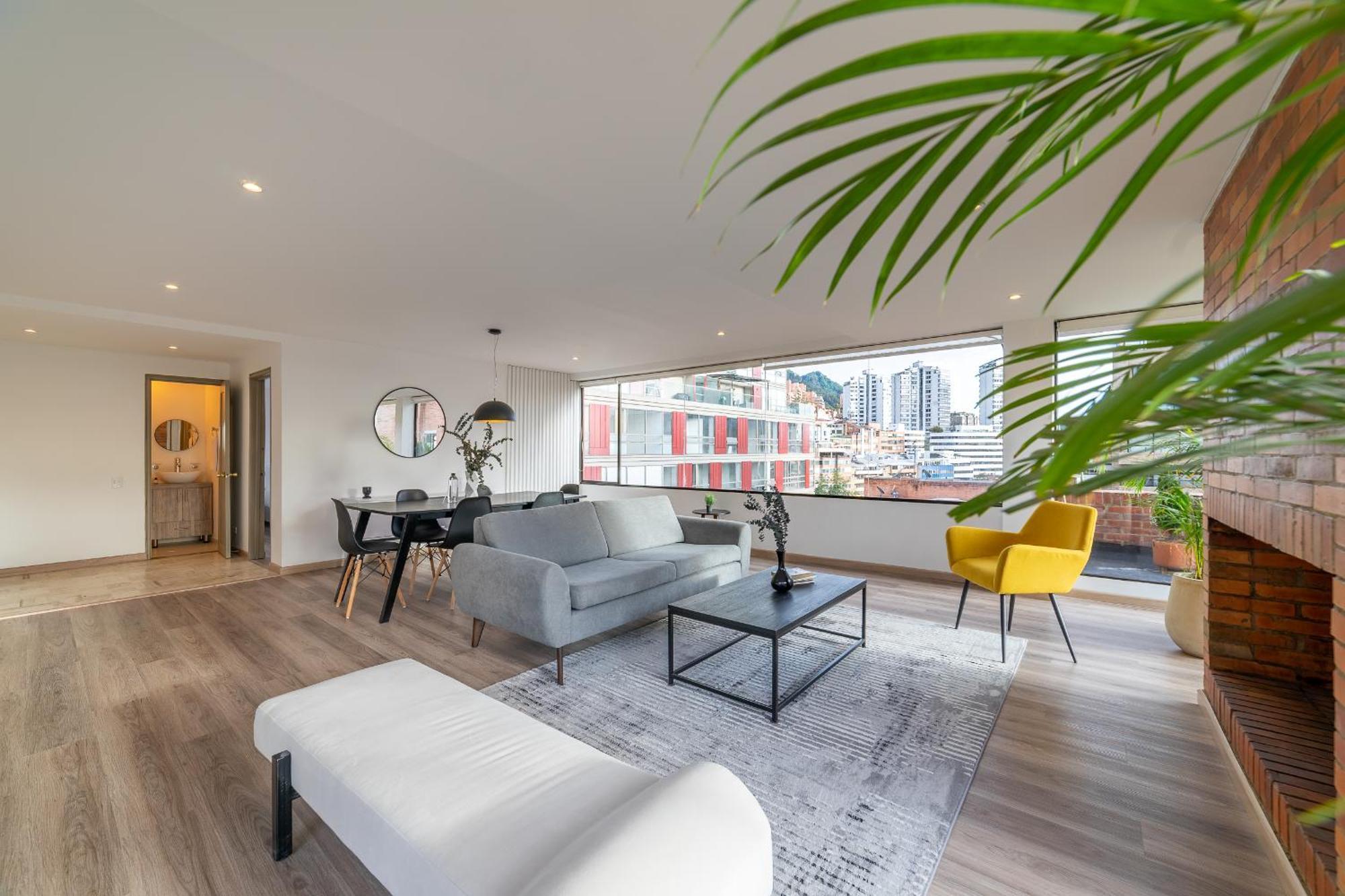Penthouse Chicala Colombian Experience In Parque Virrey Apartment Bogota Exterior photo